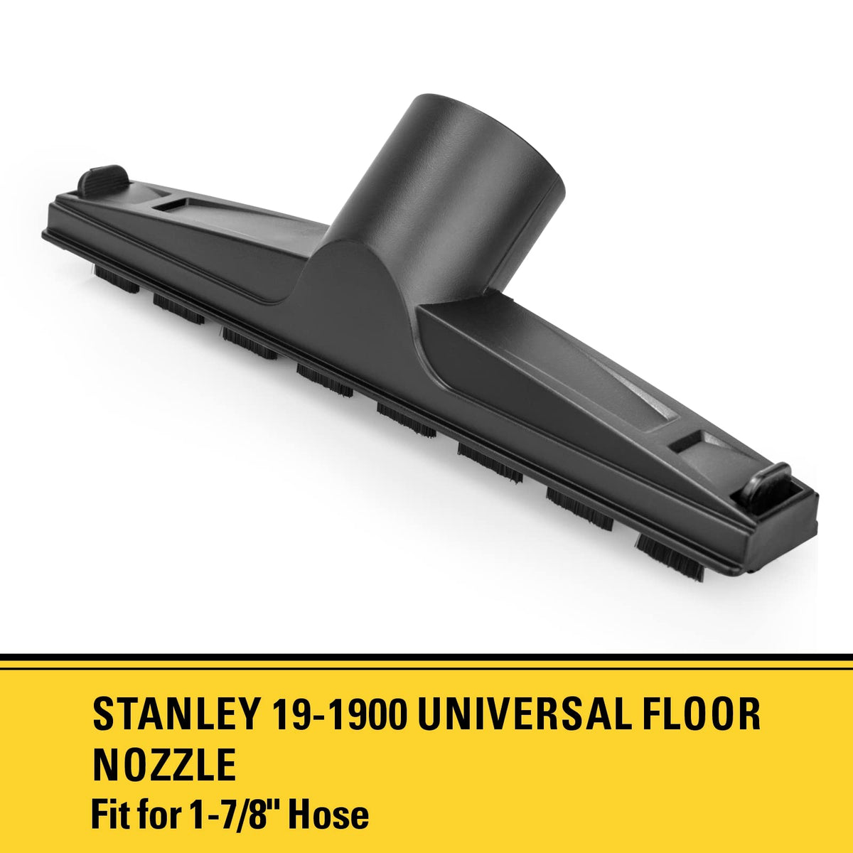 Stanley 19 - 1900 Boquilla de piso para mojado/seco Aspira universal con una manguera de 1 - 7/20,3 cm