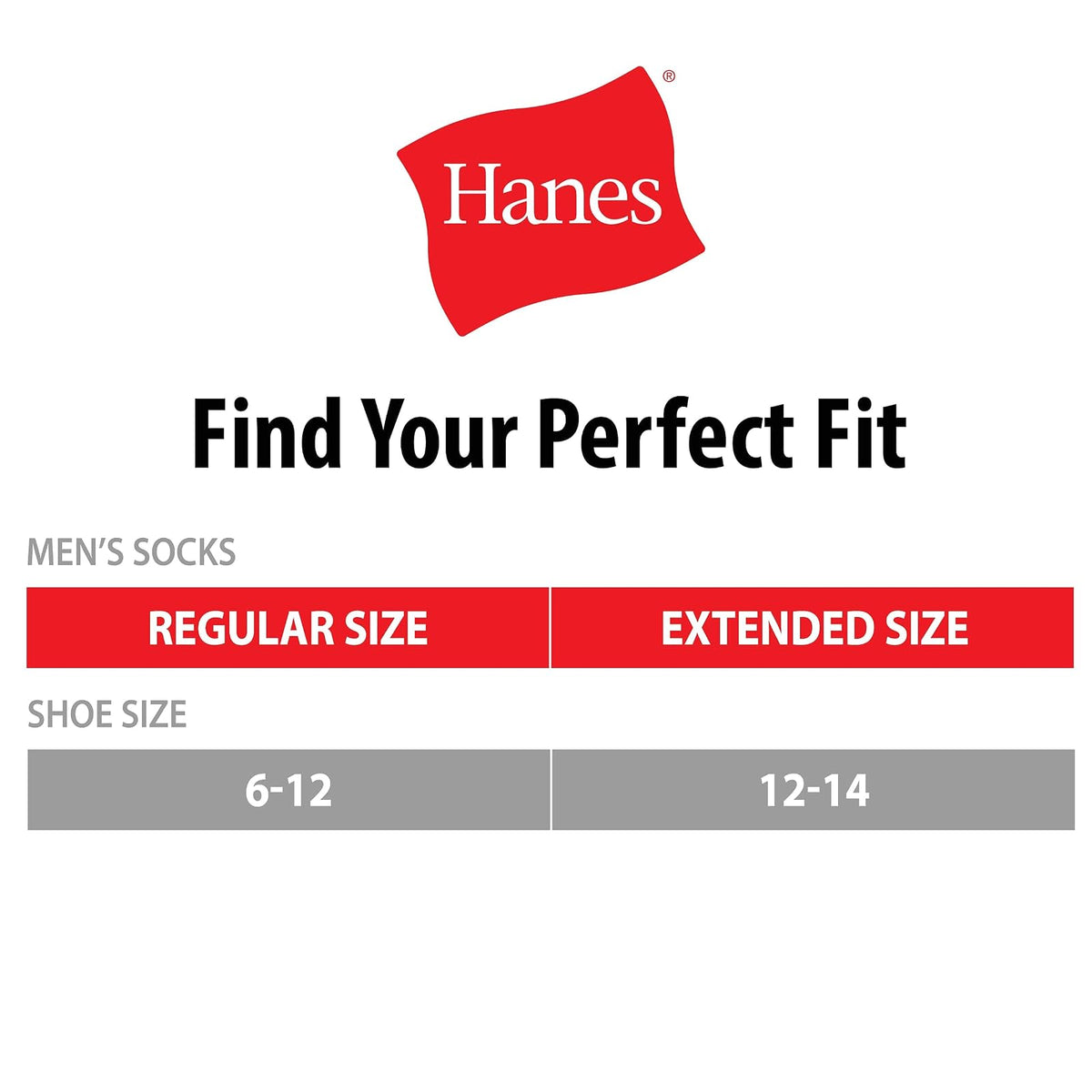 Hanes Calcetines Acolchados para Hombre Paquete de 6