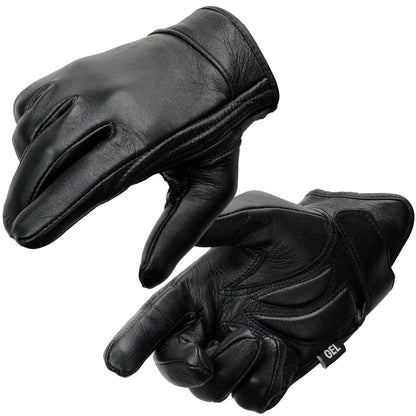Milwaukee Leather Guantes de Verano para Hombre, Negro, XL, MG7510-BLK-XL