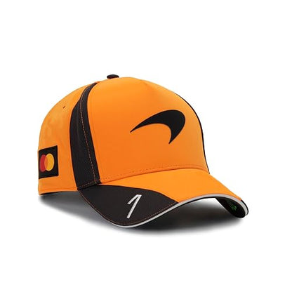 Puma Gorra Pumamclaren Replica Norris Bb Cap Unisex Naranja | Ala curvada, correa ajustable, cierre a presión, licencia oficial