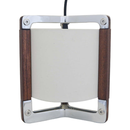 Luzerna CM-0337 Lámpara Colgante Mercedes Chica, Color Poplar Nogal, 1 Unidad