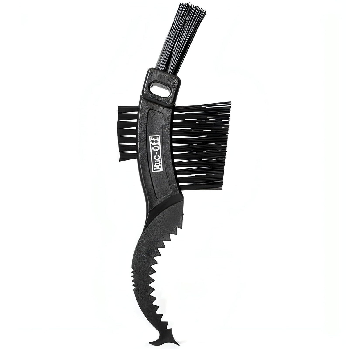 Muc-Off Cepillo de Limpieza con Tres Cabezales para Cadenas, Casetes y Piñones 204 - garra