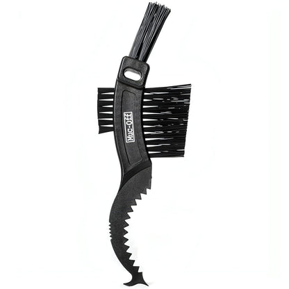 Muc-Off Cepillo de Limpieza con Tres Cabezales para Cadenas, Casetes y Piñones 204 - garra