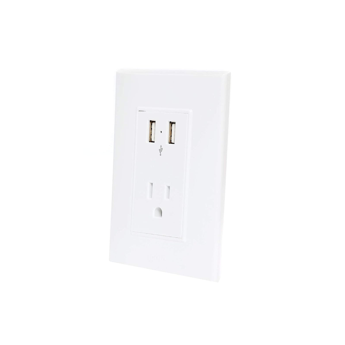 iGOTO PB106UL-B Contacto doble con USB y Placa Sencilla