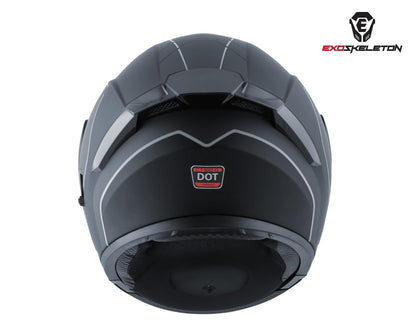 Exoskeleton Casco para Motocicleta GCT 180 Abatible XL