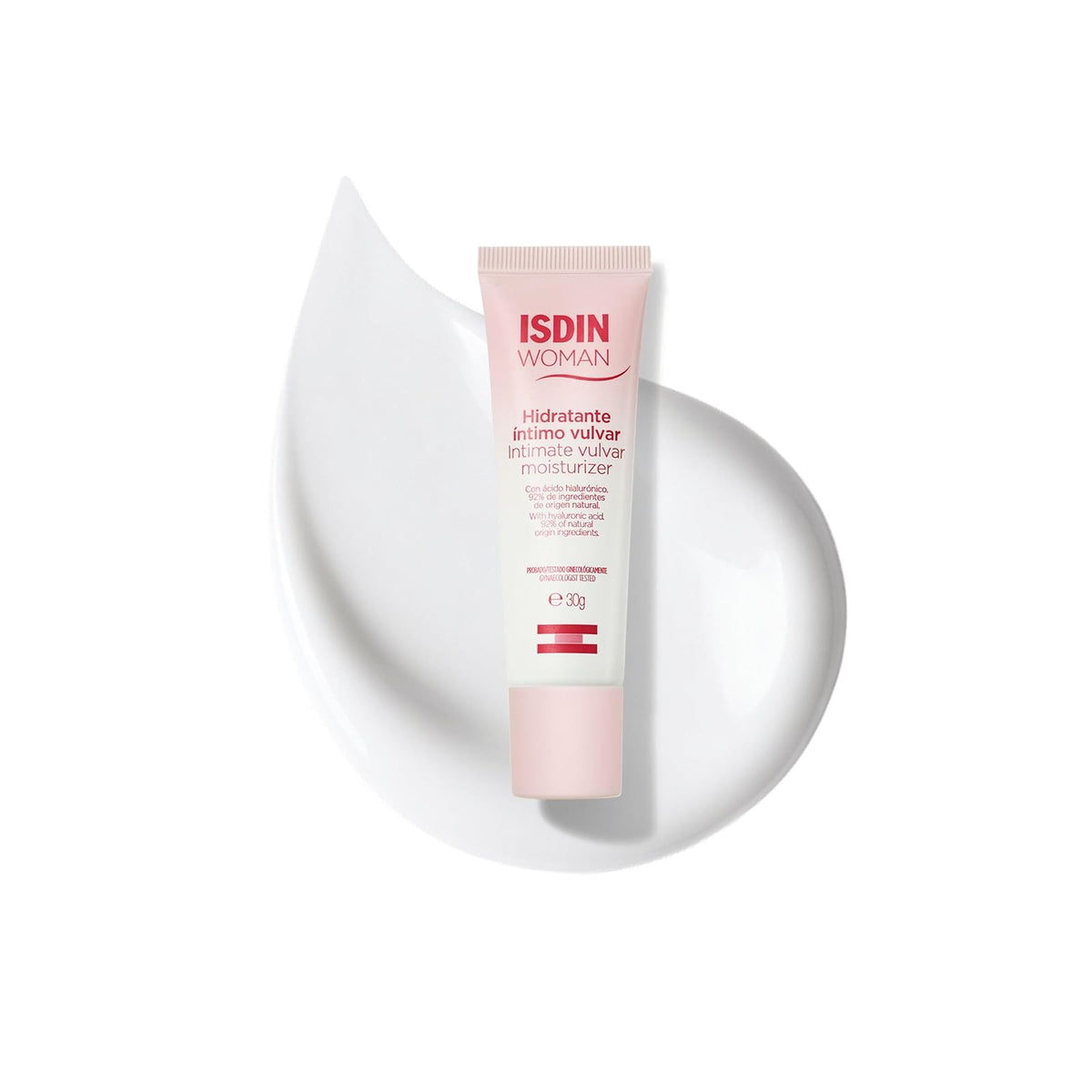 ISDIN WOMAN Hidratante vulvar, Hidrata y alivia el picor vulvar, 30gr