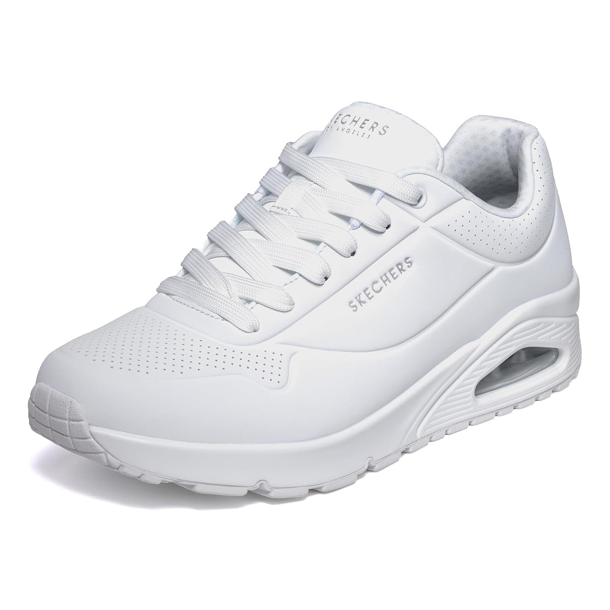 Skechers Cessnock Tenis Casuales para Hombre - 30.0 cm - Blanco - Blanco