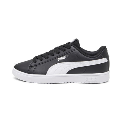 PUMA, Tenis Casuales Rickie Classic JR, Unisex, Blanco, Talla 24
