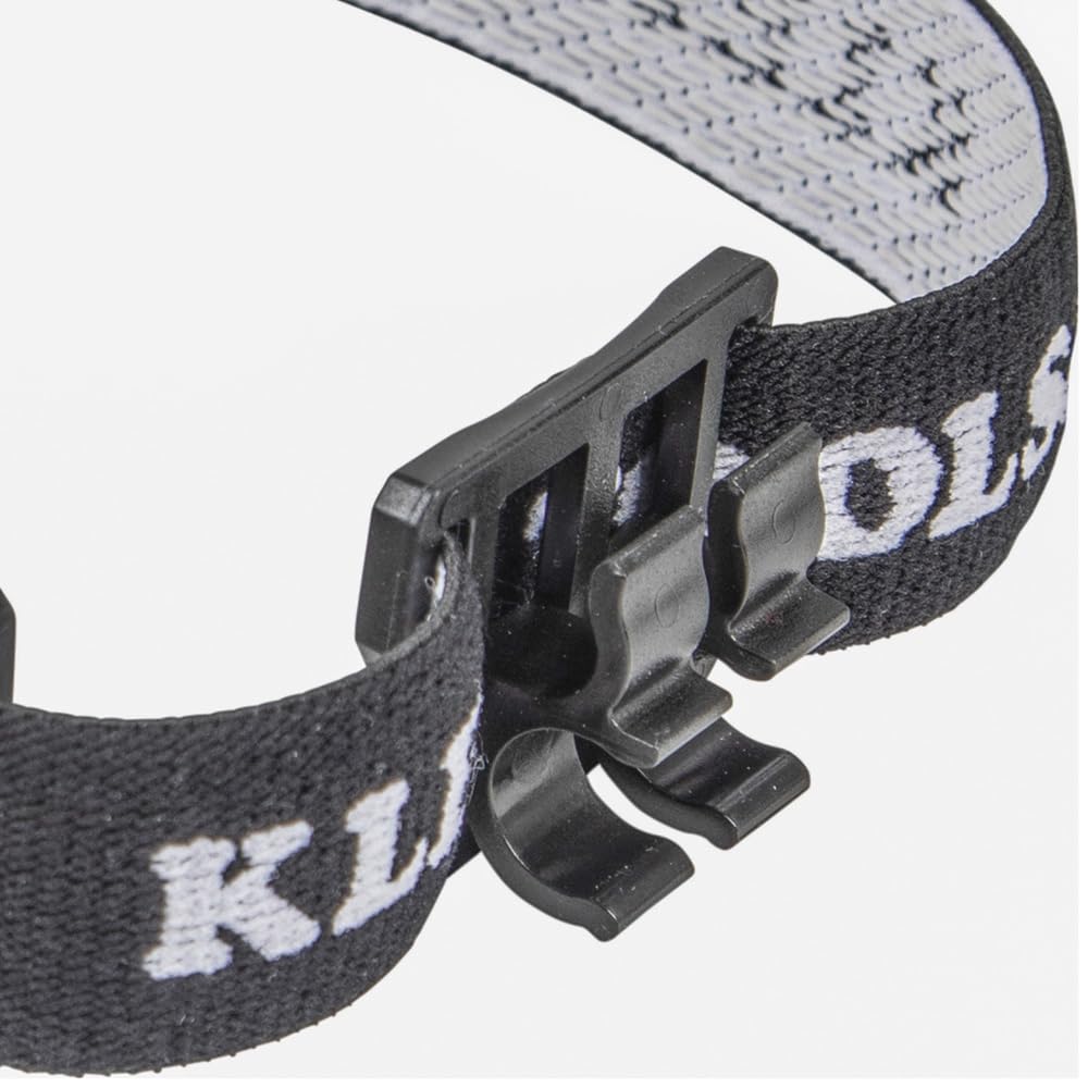 Klein Tools 56060 - Soporte para faro y correa de tela, marcador, soporte para lápices de carpintero para faro extraíble Klein, para trabajo y exteriores