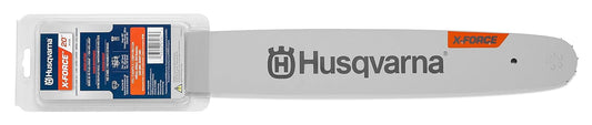 Husqvarna 599303280 X-Force Barra de motosierra de 20 pulgadas, paso de 0.325 pulgadas, calibre .50 pulgadas, 80 eslabones de transmisión, accesorios de motosierra