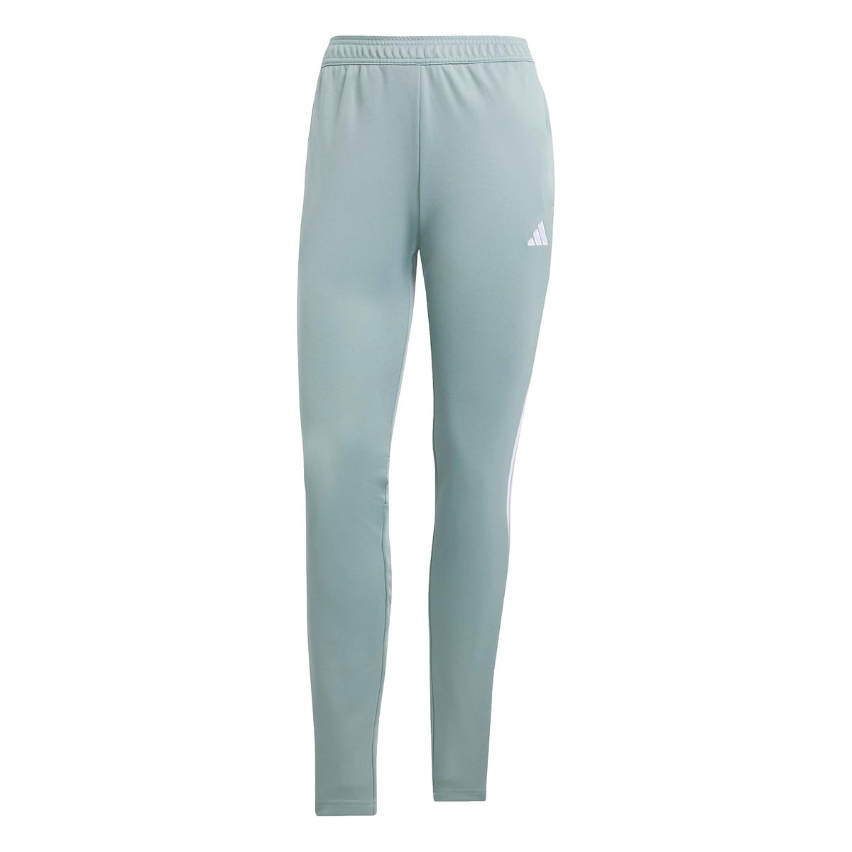 adidas Tiro 25 Essentials Pantalón de Entrenamiento Mujer - XS - Plata Verde - Blanco