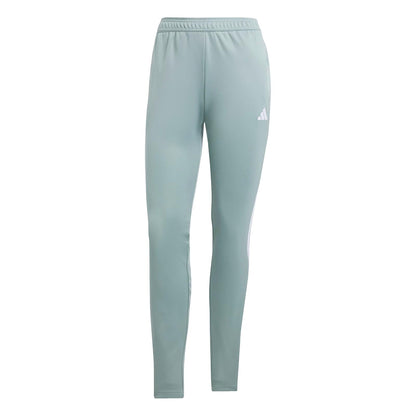 adidas Tiro 25 Essentials Pantalón de Entrenamiento Mujer - XS - Plata Verde - Blanco