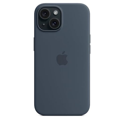 Funda de silicón con MagSafe para el iPhone 14 - Azul tormenta