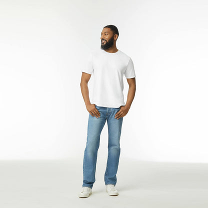 Gildan Softstyle - Camiseta de algodón, Estilo G64000, 2 Unidades Camisa para Hombre