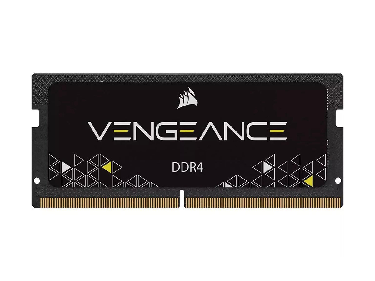 Corsair Vengeance SODIMM 16GB (1x16 GB) DDR4 hasta 3200MHz CL22 Memoria para portátiles/portátiles (Compatible con procesadores Intel Core de 11ª generación) Negro