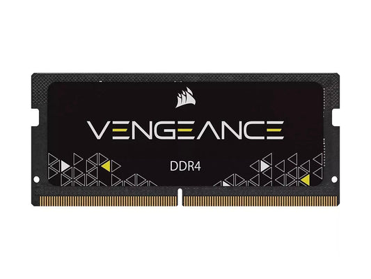 Corsair Vengeance SODIMM 16GB (1x16 GB) DDR4 hasta 3200MHz CL22 Memoria para portátiles/portátiles (Compatible con procesadores Intel Core de 11ª generación) Negro