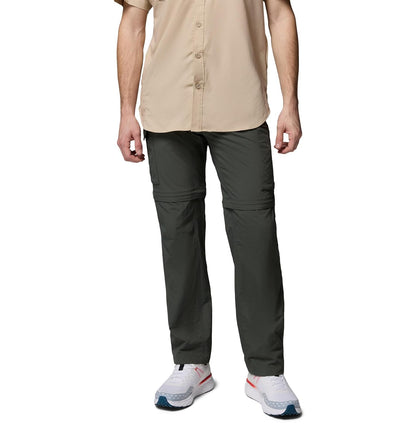 Columbia Silver Ridge Pantalón Convertible para Hombre - Gris (Gravel) - 32W x 30L