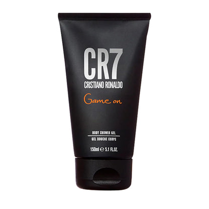 Cristiano Ronaldo CR7 Game On Set de Regalo - Colonia Deportiva y Audaz para Hombres con Notas Amaderadas - Spray Corporal y Gel de Ducha - 3 pz