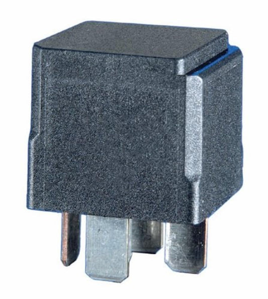 Hella Relé 12V 20/40A SPDT 931680011, Negro