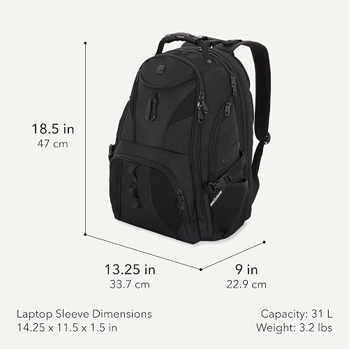 Swiss Gear 1900 Scansmart Tsa 17-inch Laptop Backpack Mochila para portátil Unisex adulto