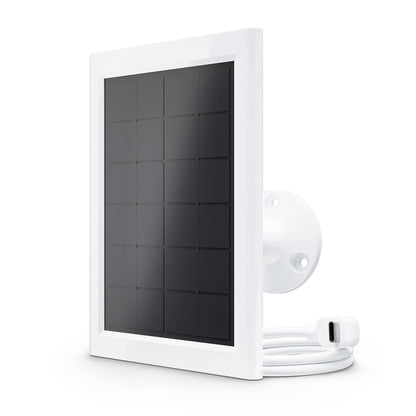 Arlo Solar Panel Charger (2nd Generation), White, 1 Pack