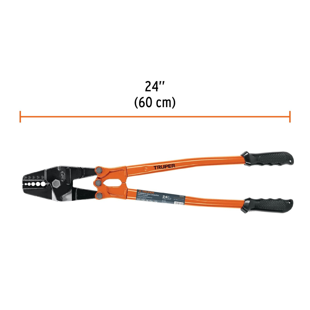 Truper SUCA-24, Suajadora 24" para casquillos con cortador de cable
