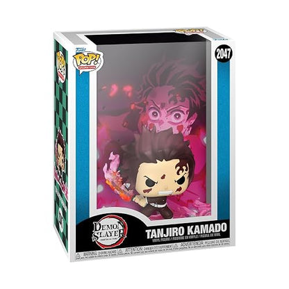 Funko Pop! Game Cover: Demon Slayer - Tanjiro | Mercancía Oficial de Anime - Figura de Vinilo Coleccionable para Decoración - Regalo de Cumpleaños para Fans