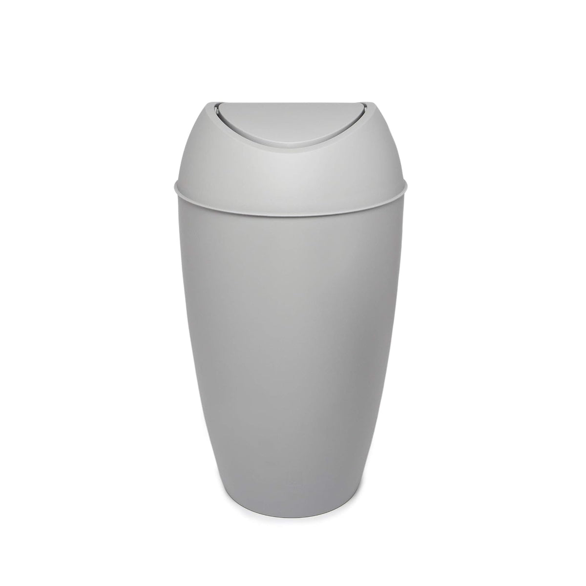 Umbra Bote de basura Twirla con tapa abatible 9L, gris
