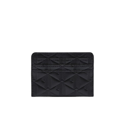 Lacoste Cartera Lacoste oficial protección RFID para Mujer, Negro, 10,5 x 7,5 x 0,5 cm