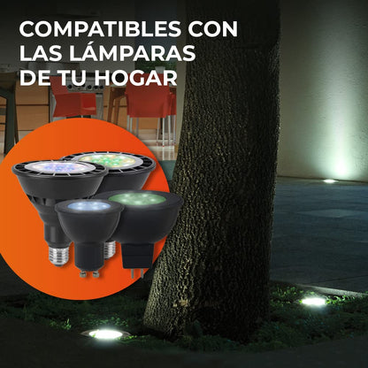 Tecnolite Foco LED Tecnolite Luz de Luna Par38 AZUL 16W.