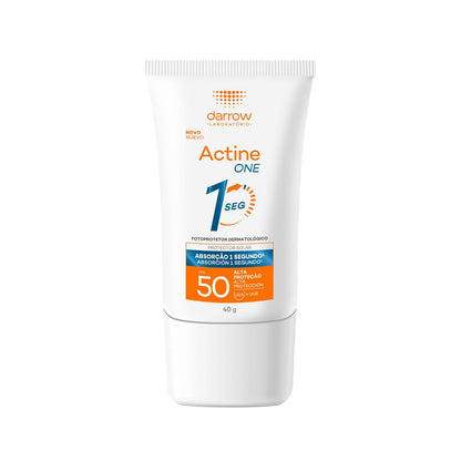 Darrow Actine One Colors Protector Solar Facial FPS50 Tono Medio, 40 ml - invisible