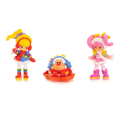 Rainbow Brite Tickled Pink Figura Cheebee | Rosa, 2.5 pulgadas, coleccionable, serie limitada invierno