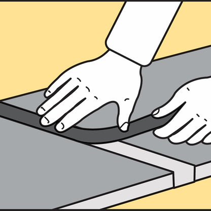 M-D Building Products Varilla 5/8" x 20' 71551 | Gris, espuma de celda cerrada, reduce residuos de calafateo, impermeable