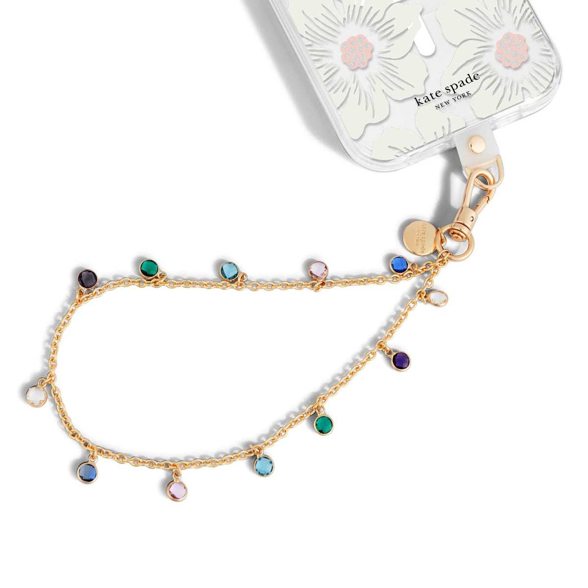 Kate Spade New York Dije para Celular con Cordón Desmontable - Alto brillo