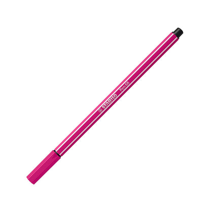 STABILO Pen 68 - Bolígrafo de fibra premium - Zigzag de escritorio de 18 unidades, varios colores