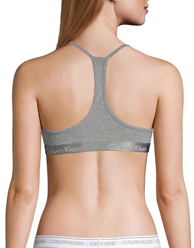 Calvin Klein Bralette de algodón Ligeramente Forrado. Sujetador para Mujer