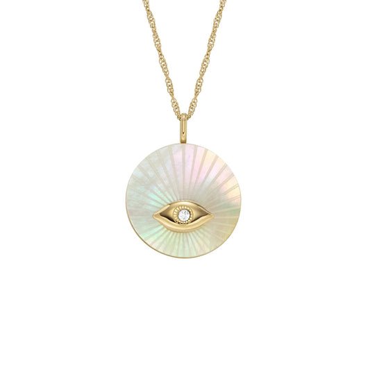 Fossil Collar jf04793710 sutton de acero inoxidable en color dorado para dama