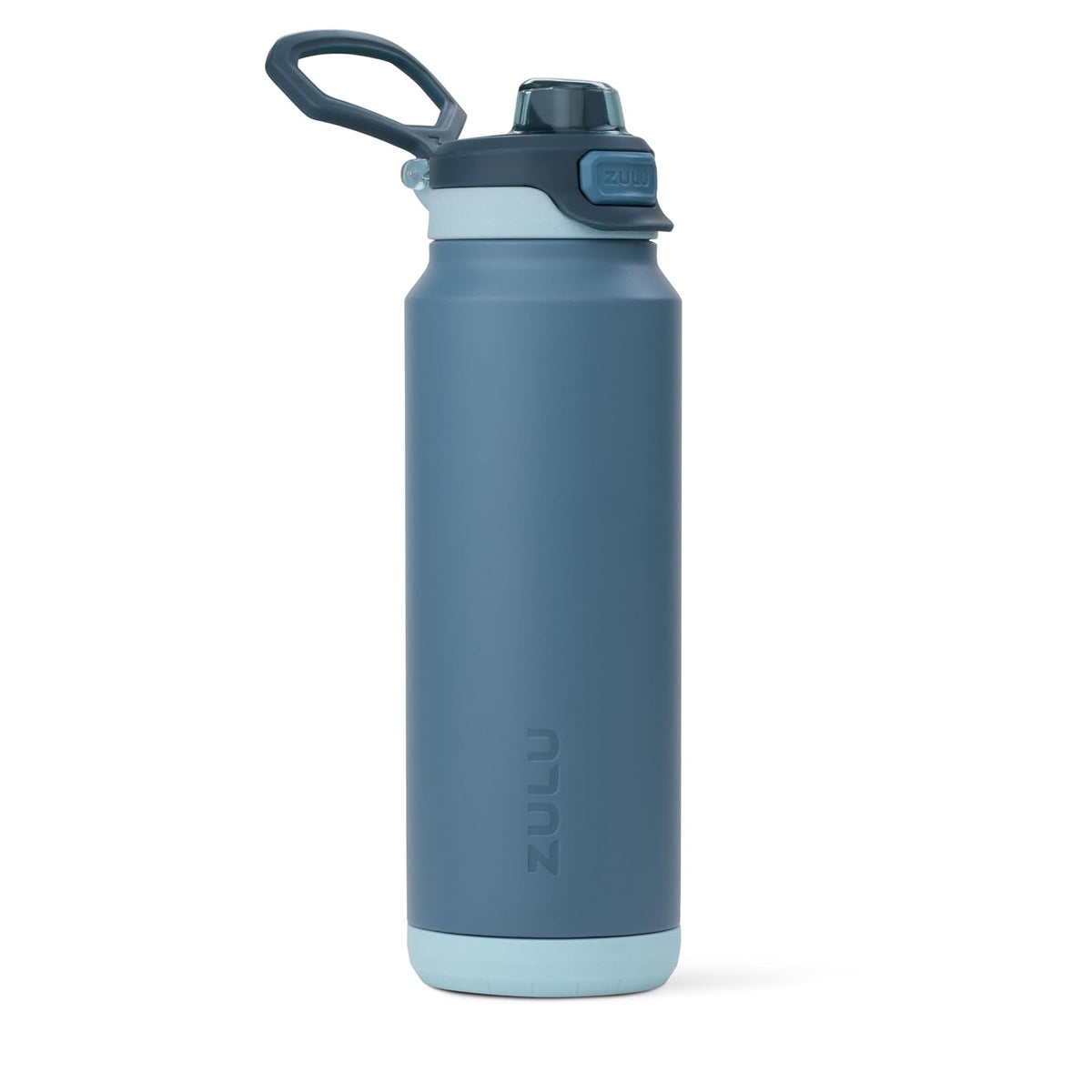ZULU Powerfill Pro - Botella de agua de acero inoxidable de 32 onzas con tapa de llenado rápido, metal aislado al aspiradora de triple pared, tapa de bloqueo a prueba de fugas, beber y chug,