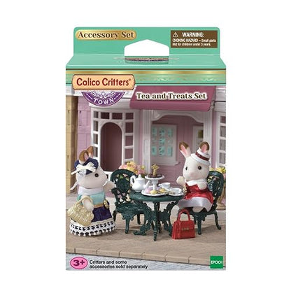 Calico Critters Town Set de té y golosinas
