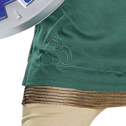 Disguise Men's Legend Of Zelda Link Prestige Costume, Green, Medium