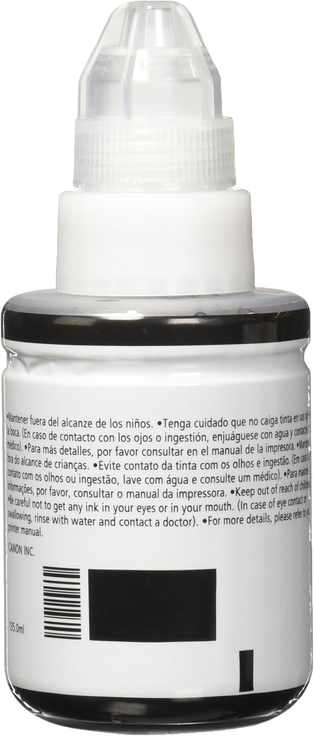 Canon Botella de Tinta GI-190 BK 135 ml G4110, G3110, G2110, G1110