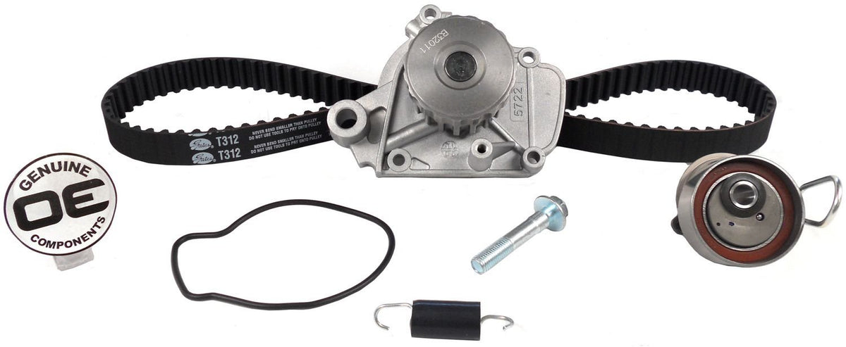 Gates Kit de Distribución con Bomba de Agua TCKWP312 para Honda Civic Coupé 1.7L 2001-2005