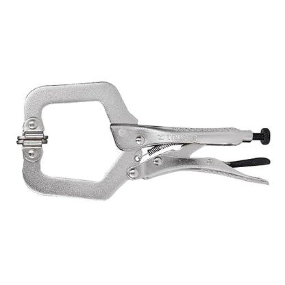 Truper PPC-6R, Pinza de presión tipo "C" de 6", con mordaza autoajustable