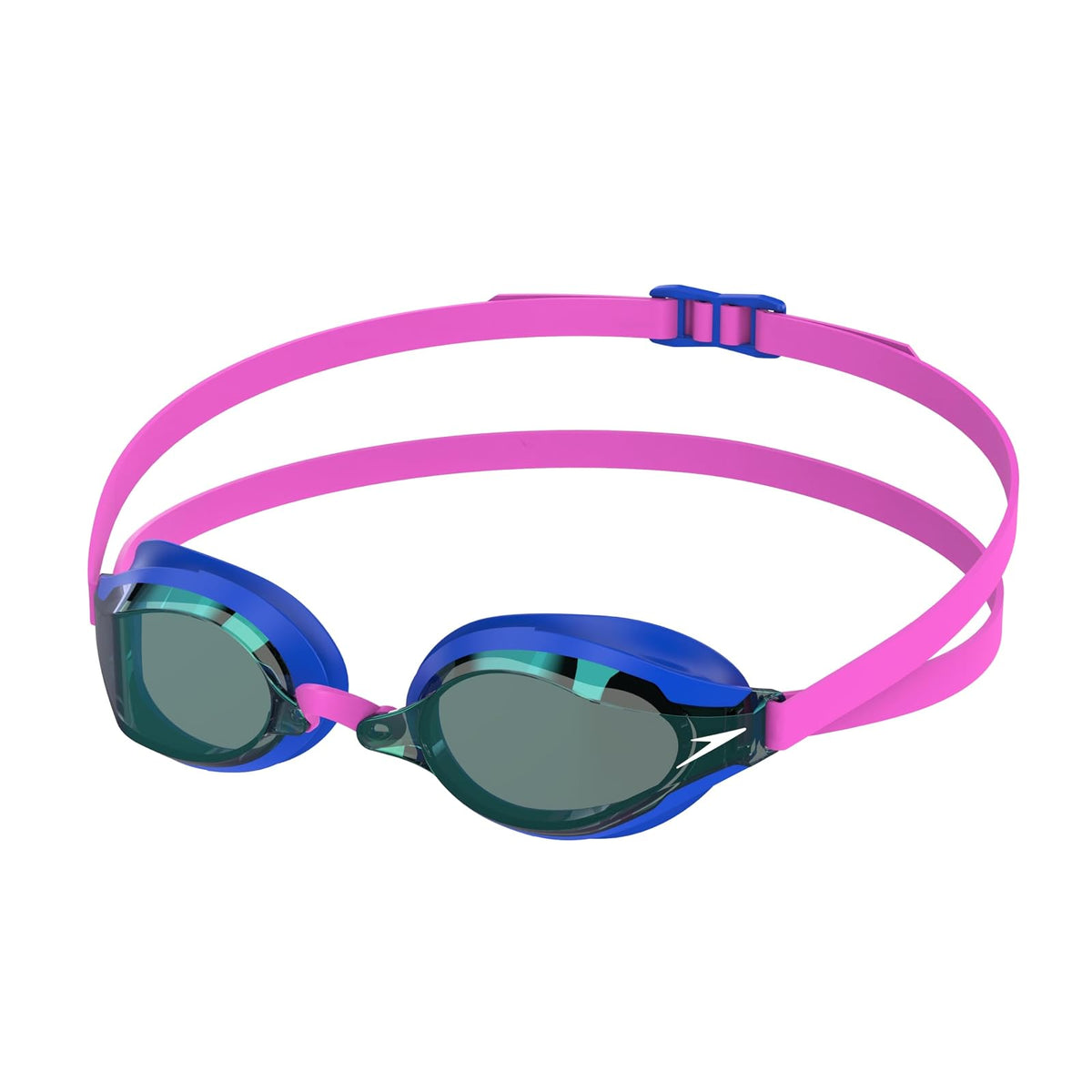Speedo Speed Socket 2.0 Goggles de Natación Espejados - Cobalto Pop - Acero - Esmeralda Espejo - talla única - anteojos de natación Speed Socket 2.0