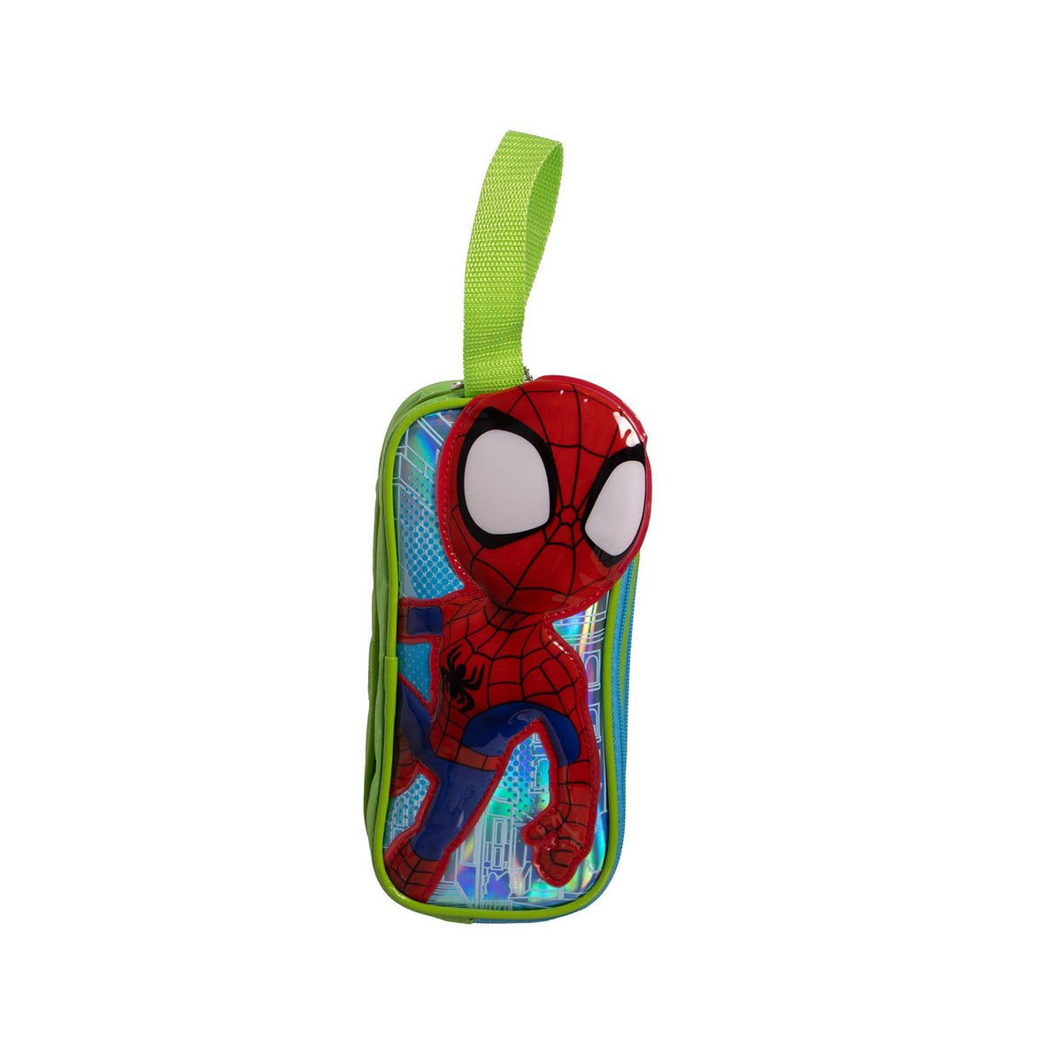 Ruz Lapicera Triple Infantil y Preescolar | Spidey y Sus Amigos | 100% Poliéster | Estuche de Poliéster para Niños con Compartimentos y Cremallera Resistente | Recomendado desde 3 años