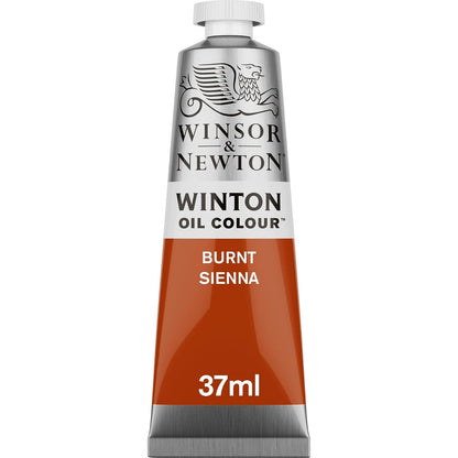 Winsor & Newton Winton Pintura al Óleo, Tubo de 37 ml, Dark Verdigris y Más Colores - Marrón (Burnt Sienna)