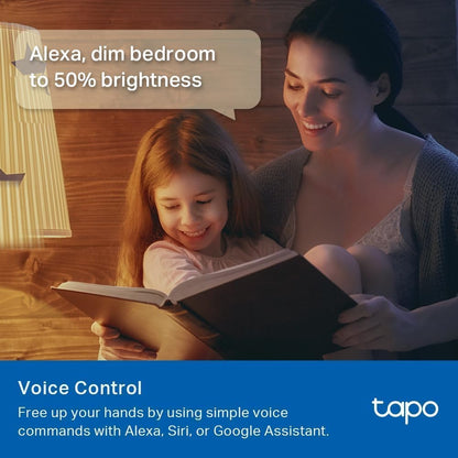 Tapo - Bombillas inteligentes de 1100 lúmenes (equivalente a 75 W), certificado Matter, foco WiFi de 16 M colores, regulable, funciona con Siri, Alexa y Google Home, A19 E26 (4 Pack)