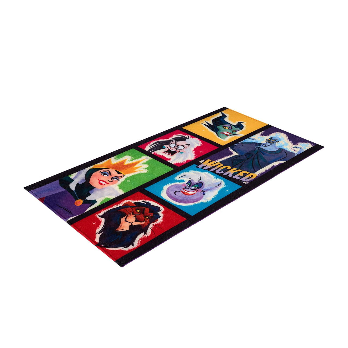 Toalla Premium para Baño 75x147 Cm Disney Villanos Retratos