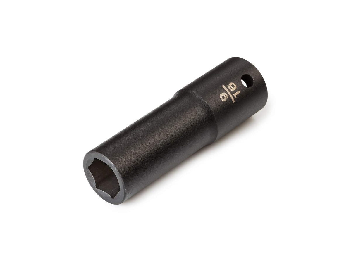 TEKTON Dado de Impacto Profundo de 1/2 Pulgada, Varias Medidas - Profundo - 9 - 16 in.
