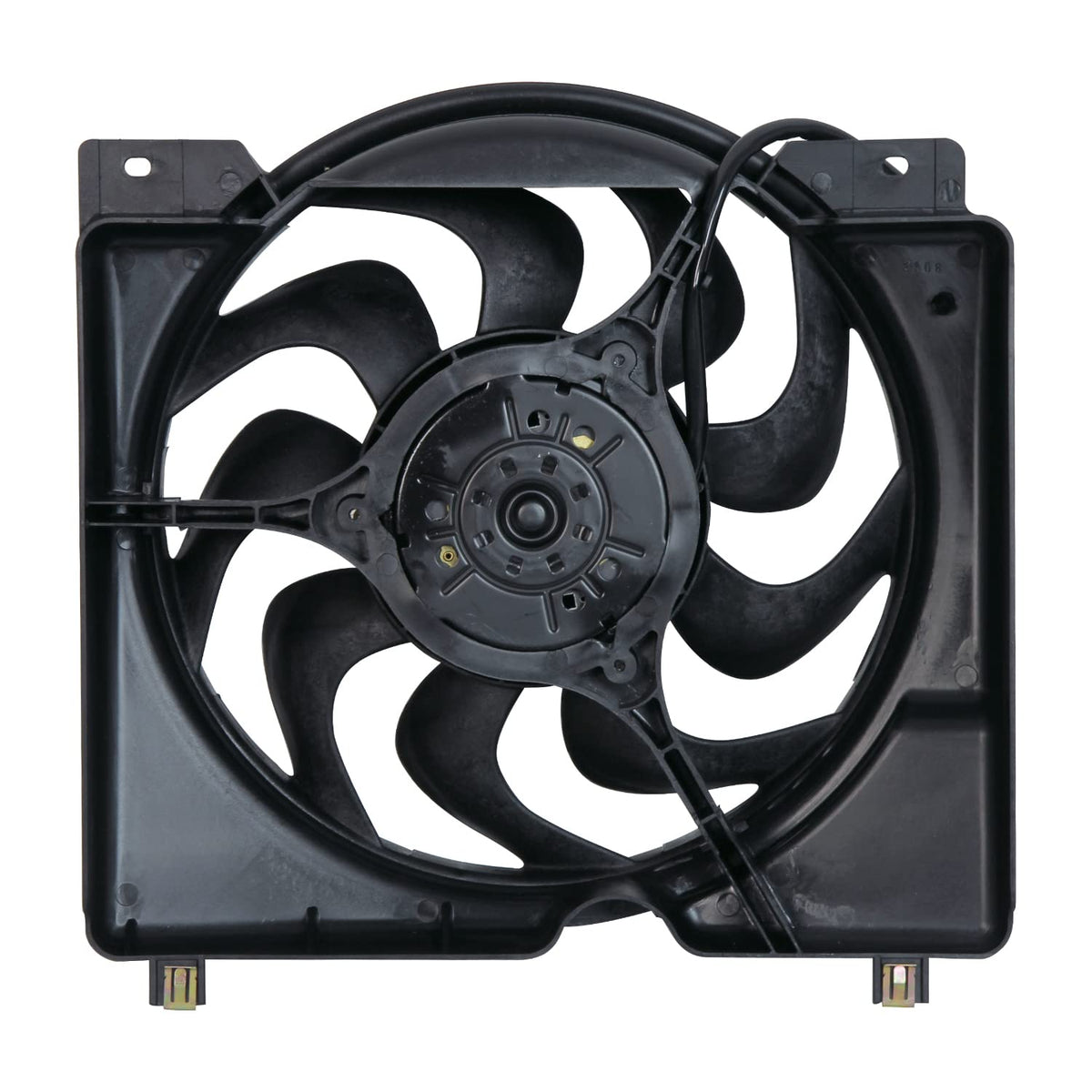 TYC Conjunto de Ventilador de Refrigeración 620560 para Jeep Cherokee 1997-2001, Negro